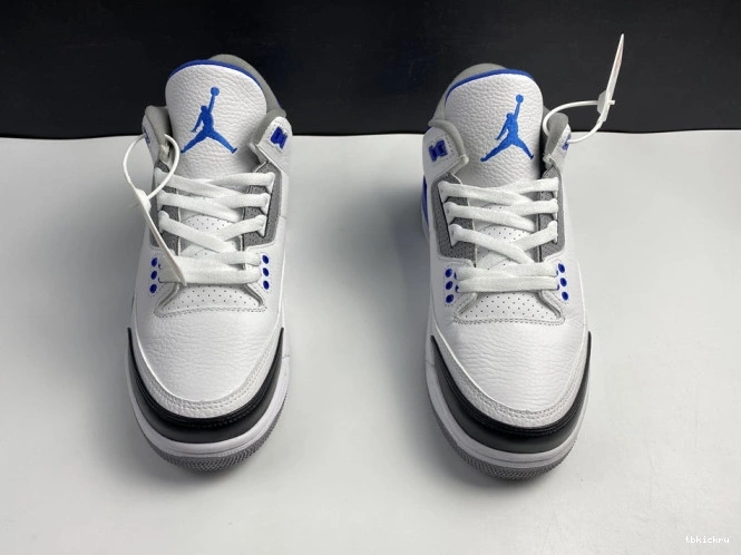 Cheap TBkick CT8532-040 Blue Air White Jordan Retro 3 0812